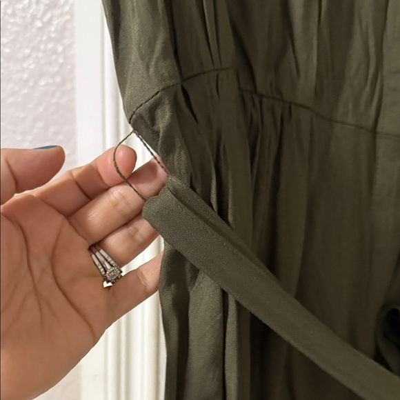 H&M Olive Green Maxi Dress - Picture 3 of 7